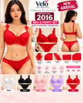 Floral Lace Bra & Panty Set