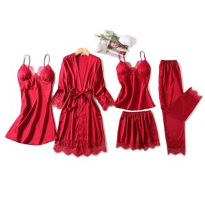 silky nighty for honeymoon multi color nightwear romantic nightwear for wife honeymoon nighty in Pakistan soft silky sleepwear free size nighty night dress for newly married premium silky nighty bridal nightwear online best nighty for honeymoon elegant nightwear for women sexy silk nighty comfortable nightwear for bride silky nighty in colors velo intimates nighty NUIT BELLE NIGHTY A1